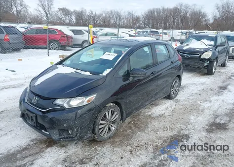 2015 Honda Fit Ex/Ex-L from USA, damaged, VIN 3HGGK5H84FM700949